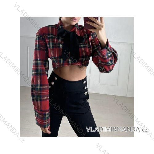 Trägerloses Crop-Top für Damen (Einheitsgröße S/M) ITALIAN FASHION IMPBB23Y20267