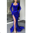 Elegantes Damenkleid mit langen Ärmeln (S/M EINHEITSGRÖSSE) ITALIAN FASHION IMPBB23B20866
