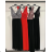 Langes Chiffon-Kurzarmkleid für Damen (S/M ONE SIZE) ITALIAN FASHION IMWGS231048
