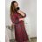 Tunika / Bluse Langarm Damen Oversized (3XL / 4XL ONE SIZE) ITALIAN FASHION IMWQ2191650