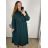 Tunika / Bluse Langarm Damen Oversized (3XL / 4XL ONE SIZE) ITALIAN FASHION IMWQ2191650 rot 3xl / 4xl