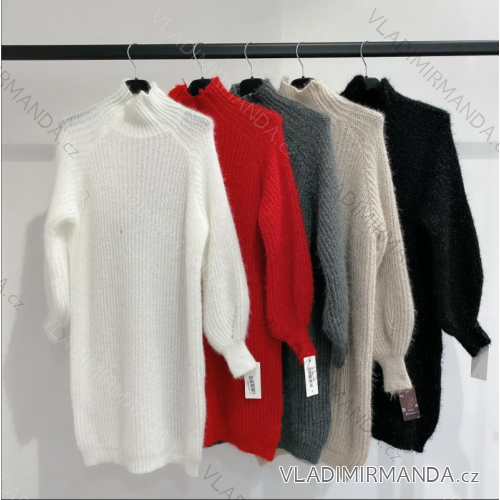 Damen-Strickpullover mit langen Ärmeln (Einheitsgröße S/M) ITALIAN FASHION IMPMD232924M