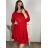 Tunika / Bluse Langarm Damen Oversized (3XL / 4XL ONE SIZE) ITALIAN FASHION IMWQ2191650