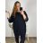 Tunika Oversize Langarm Damen Oversized (2XL / 3XL ONE SIZE) ITALIAN FASHION IM321551