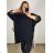 Tunika Oversize Langarm Damen Oversized (2XL / 3XL ONE SIZE) ITALIAN FASHION IM321551