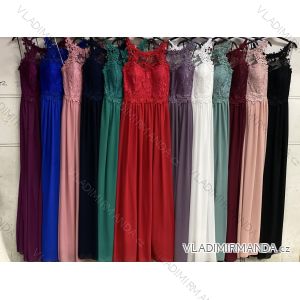 Kleid klassische Kurzarm Frauen (Uni S / M) ITALIAN FASHION IMC20203