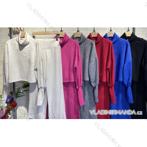 Set aus Langarm-Trainingsanzug und Rollkragenpullover für Damen (Einheitsgröße S/M) ITALIAN FASHION IMPGM2317886