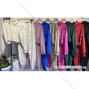 Langarm-Trainingsanzug und Sweatshirt-Set für Damen (Einheitsgröße S/M) ITALIAN FASHION IMPGM2311178