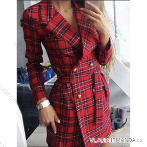 Elegantes Mantel-Langarmkleid für Damen (S/M EINHEITSGRÖSSE) ITALIAN FASHION IMPGM2311813