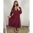 Kleid Oversize Kurzarm Damen (4XL/5XL ONE SIZE) ITALSKÁ MÓDA IM422FLUFF