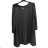 Übergroßes Kleid mit langen Ärmeln für Damen in Übergröße (XL/2XL/3XL, EINHEITSGRÖSSE) ITALIAN FASHION IMC23024