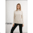 Gestreifter Langarmpullover für Damen (S/M EINHEITSGRÖSSE) ITALIAN FASHION IMPDY23ZS5231