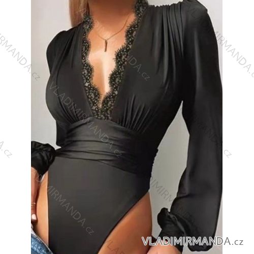Langarm-Body für Damen (Einheitsgröße S/M) ITALIAN FASHION IMWAE234304