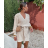Langes Langarmkleid für Damen (S/M EINHEITSGRÖSSE) ITALIAN FASHION IMPLP2361900125