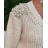 Langes Langarmkleid für Damen (S/M EINHEITSGRÖSSE) ITALIAN FASHION IMPLP2361900125