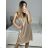 Sexy trägerloses Minikleid für Damen (S / M ONE SIZE) ITALIAN FASHION IMM22922