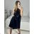 Sexy trägerloses Minikleid für Damen (S / M ONE SIZE) ITALIAN FASHION IMM22922