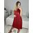 Sexy trägerloses Minikleid für Damen (S / M ONE SIZE) ITALIAN FASHION IMM22922 S/M schwarz