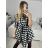 Langarm-Hemdkleid für Damen (Einheitsgröße S/M/L) ITALIAN FASHION IMC22658