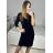 Langes, langärmliges Partykleid für Damen (Einheitsgröße S/M) ITALIAN FASHION IMM23056