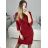 Langes, langärmliges Partykleid für Damen (Einheitsgröße S/M) ITALIAN FASHION IMM23056 Gold S/M