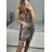 Sommerkleid Carmen aus Musselin für Damen (Einheitsgröße S/M) ITALIAN FASHION IMWE231506