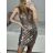 Sommerkleid Carmen aus Musselin für Damen (Einheitsgröße S/M) ITALIAN FASHION IMWE231506