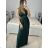 Langes, elegantes, ärmelloses Party-Abschlussballkleid für Damen (Einheitsgröße S/M) ITALIAN FASHION IMWBB223991 S/M schwarz