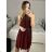 Sexy trägerloses Minikleid für Damen (S / M ONE SIZE) ITALIAN FASHION IMM22922