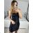 Sexy trägerloses Minikleid für Damen (S / M ONE SIZE) ITALIAN FASHION IMM22922