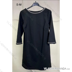 Langes, elegantes ärmelloses Damenkleid (S/M EINHEITSGRÖSSE) ITALIAN FASHION IMPLP2361620011