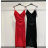 Langes, elegantes, trägerloses Damenkleid (Einheitsgröße S/M) ITALIAN FASHION IMPMD23333 S/M rot