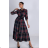 Langes Hemdkleid für Damen mit langen Ärmeln (S/M EINHEITSGRÖSSE) ITALIAN FASHION IMPLP2310000014