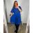 Kurzärmliges Kleid aus Spitze und Baumwolle für Damen (Einheitsgröße S/M) ITALIAN FASHION IMM23M7267 0-4 Monate mintova