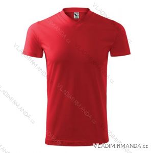 T-Shirt schwer V-Ausschnitt, kurze Ärmel Unisex (s-xxl) WERBUNG TEXTIL 111
