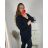 Pullover Oversize Langarm Damen Oversized (XL / 2XL ONE SIZE) ITALIAN MODA IM721350