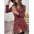 Šaty elegantný vianočný dlhý rukáv dámske (S/M ONE SIZE) TALIANSKA MÓDA IMM23M56723