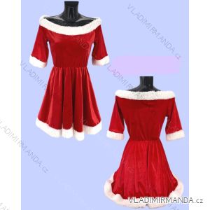 Šaty elegantný vianočný dlhý rukáv dámske (S/M ONE SIZE) TALIANSKA MÓDA IMM23M56723