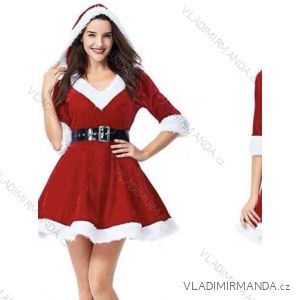 Šaty elegantný vianočný dlhý rukáv dámske (S/M ONE SIZE) TALIANSKA MÓDA IMM23M56723