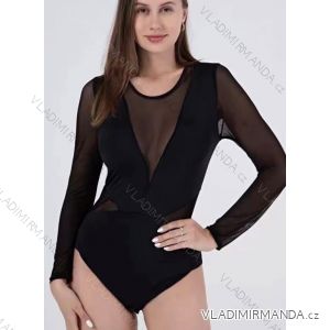 Body Langarm Damen (uni s-m) ITALIENISCH MODA IM919986