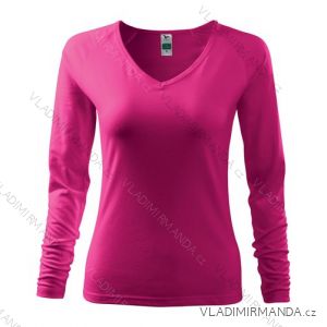 T-Shirt Eleganz Langarm Damen (xs-xxl) WERBUNG TEXTIL 127
