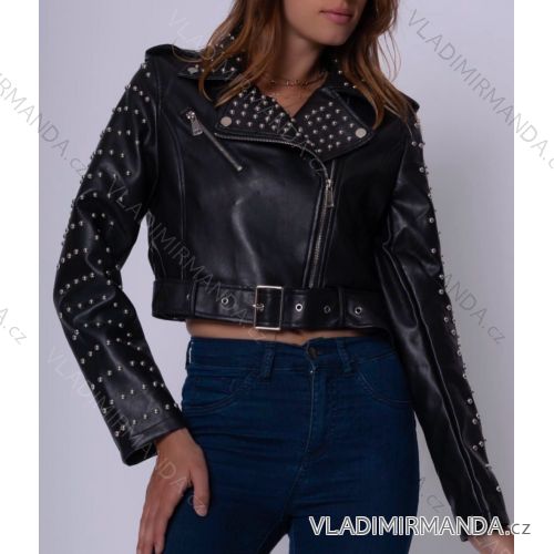 Cut Kunstlederjacke Damen (S-XL) HF Woman Kollektion IM9191759