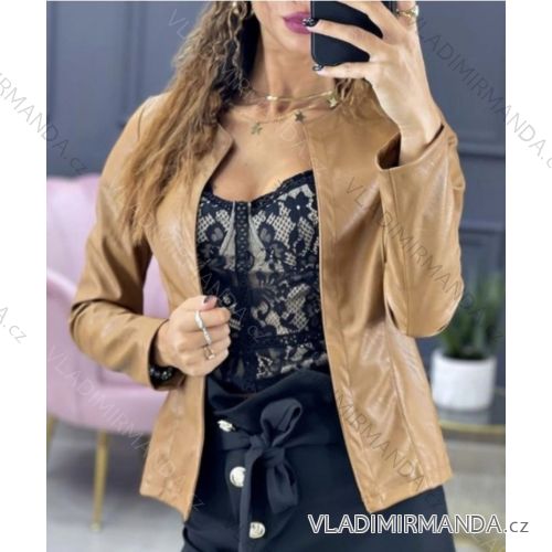 Cut Kunstlederjacke Damen (S-XL) HF Woman Kollektion IM9191759