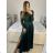Langes, elegantes Langarmkleid für Damen (S/M EINHEITSGRÖSSE) ITALIAN FASHION IMPGM2316482