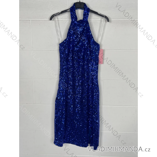 Elegantes Damenkleid mit langen Ärmeln (S/M EINHEITSGRÖSSE) ITALIAN FASHION IMPBB23B20866