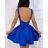 Sommerkleid Carmen aus Musselin für Damen (Einheitsgröße S/M) ITALIAN FASHION IMWE231506
