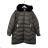Bunda zimní s kapucí dámská nadrozměr (3XL-7XL) POLSKÁ MODA BLI2381296 schwarz 5XL
