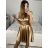 Elegante ärmellose Ballkleid-Spitze (uni s-m) ITALIENISCHE ART UND WEISE IM919919 Kerosin S/M