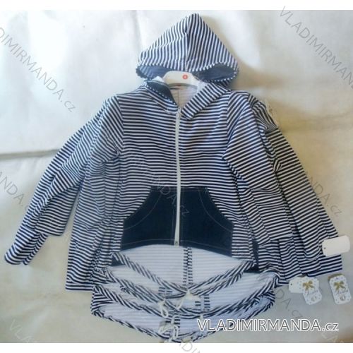 Sweatshirt Baby Mädchen mit Kapuze (4-14 Jahre) ITALIENISCHE MUTTER 857IMM
