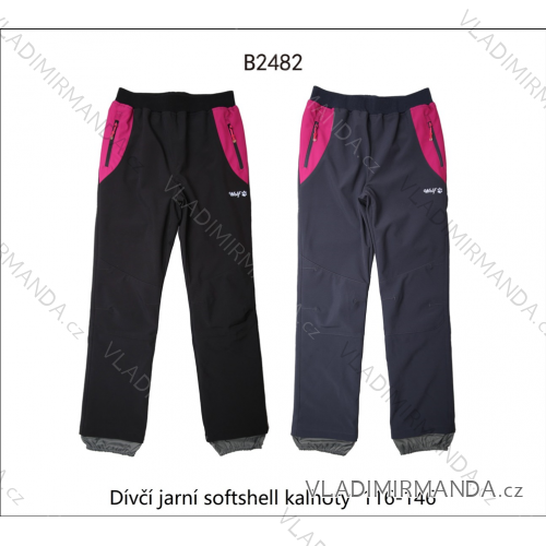Dünne Softshell-Babyhose für Kleinkinder (92-110) WOLF B2081